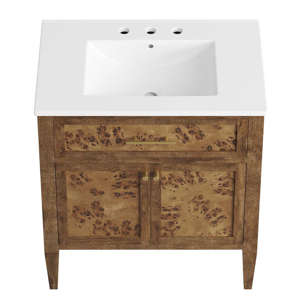Elysian 30" Wood Bathroom Vanity By Modway - EEI-6444 | Bathroom Accessories | Modishstore - 2