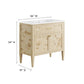 Elysian 36" Wood Bathroom Vanity By Modway - EEI-6447 | Bathroom Accessories | Modishstore - 6