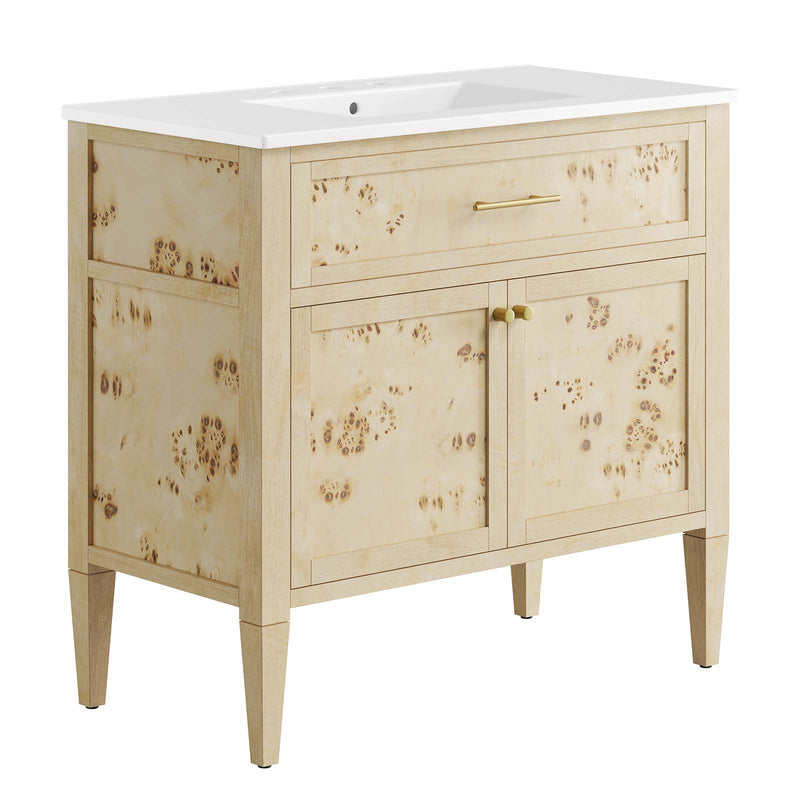 Elysian 36" Wood Bathroom Vanity By Modway - EEI-6447 | Bathroom Accessories | Modishstore - 1