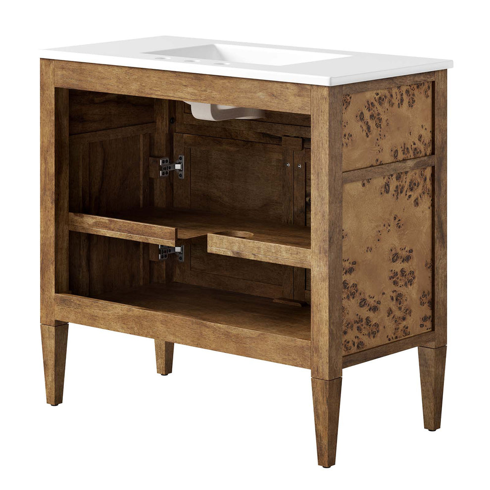 Elysian 36" Wood Bathroom Vanity By Modway - EEI-6448 | Bathroom Accessories | Modishstore - 8