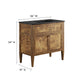 Elysian 36" Wood Bathroom Vanity By Modway - EEI-6450 | Bathroom Accessories | Modishstore - 6