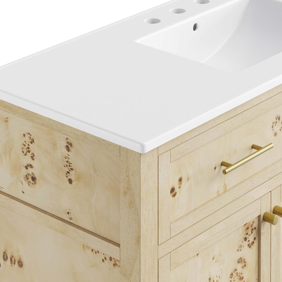 Elysian 48" Wood Single Sink Bathroom Vanity By Modway - EEI-6451 | Bathroom Accessories | Modishstore - 4