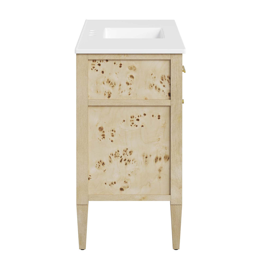 Elysian 48" Wood Single Sink Bathroom Vanity By Modway - EEI-6451 | Bathroom Accessories | Modishstore - 7