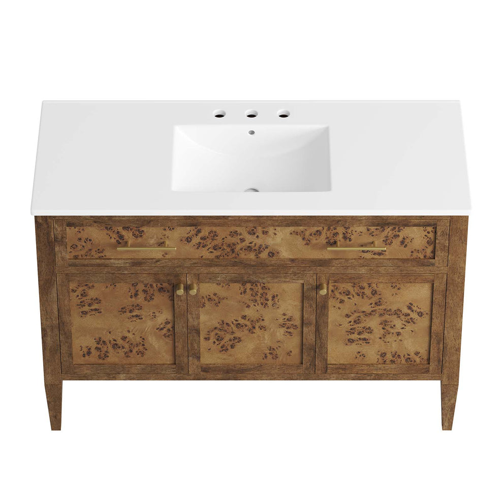 Elysian 48" Wood Single Sink Bathroom Vanity By Modway - EEI-6452 | Bathroom Accessories | Modishstore - 2