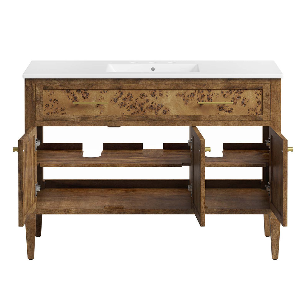 Elysian 48" Wood Single Sink Bathroom Vanity By Modway - EEI-6452 | Bathroom Accessories | Modishstore - 3
