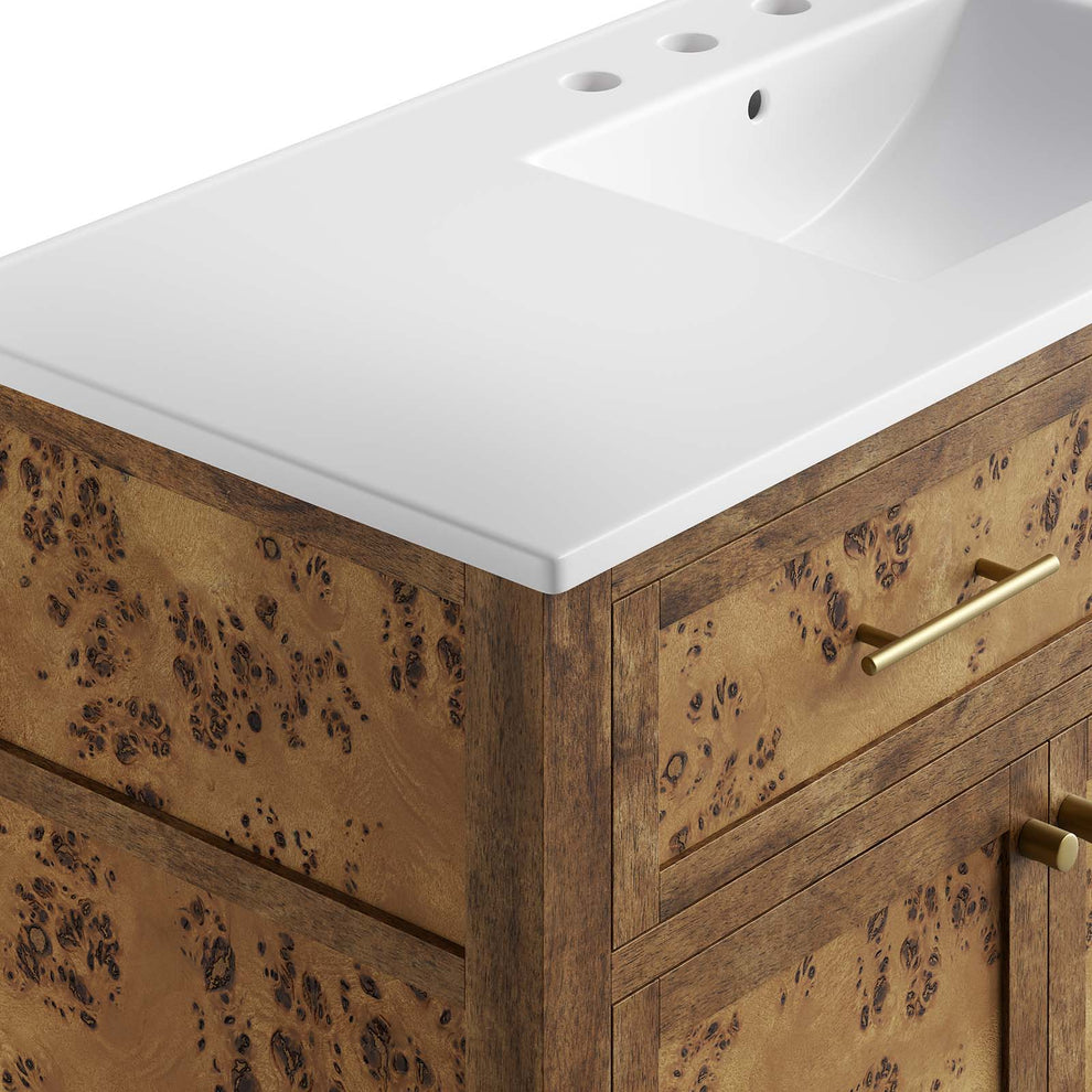 Elysian 48" Wood Single Sink Bathroom Vanity By Modway - EEI-6452 | Bathroom Accessories | Modishstore - 4