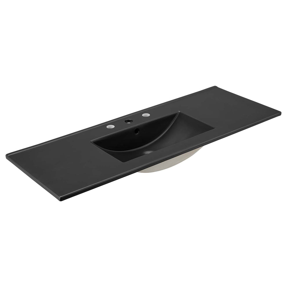 Elysian 48" Wood Single Sink Bathroom Vanity By Modway - EEI-6453 | Bathroom Accessories | Modishstore - 9