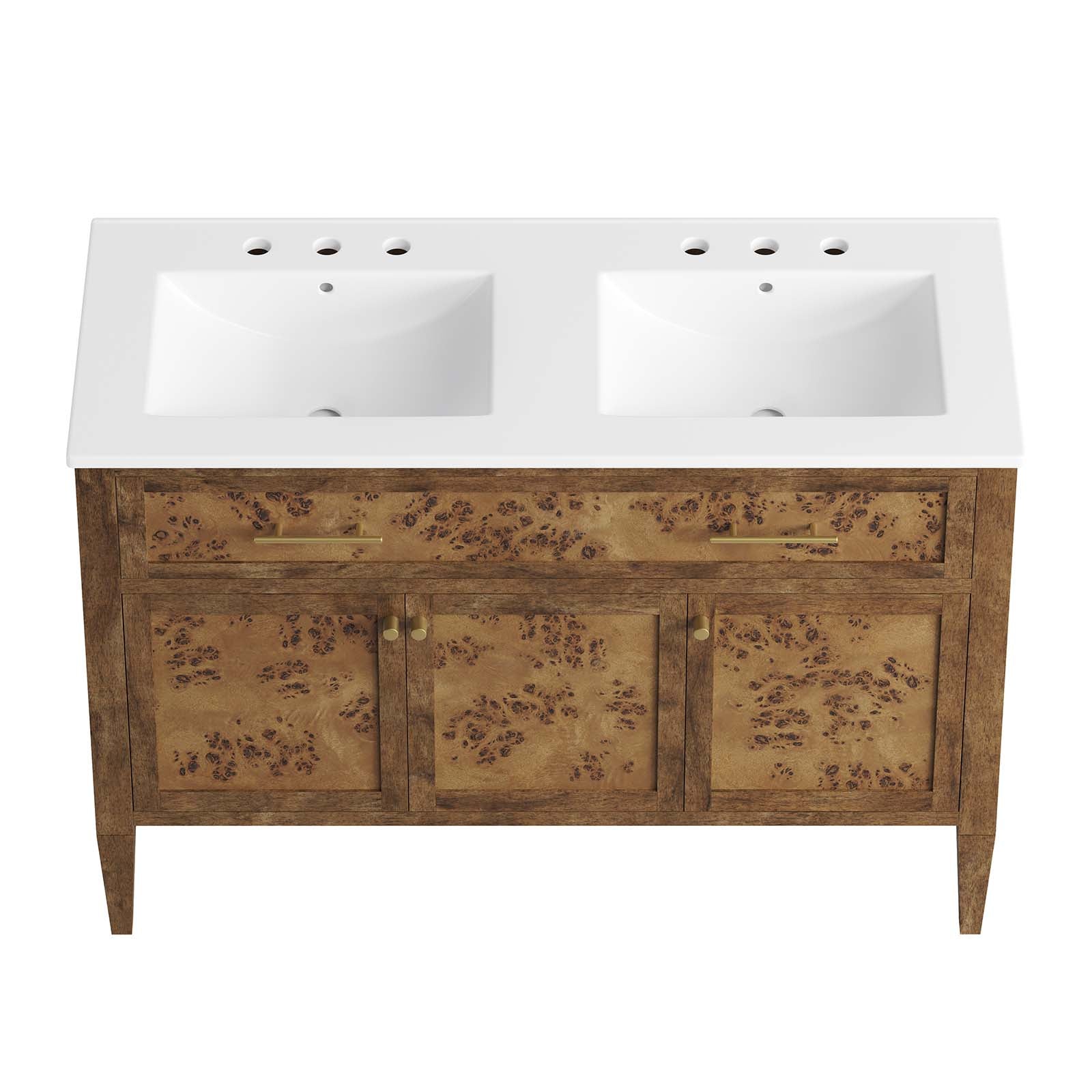 Elysian 48" Wood Double Sink Bathroom Vanity By Modway - EEI-6456 | Bathroom Accessories | Modishstore - 2