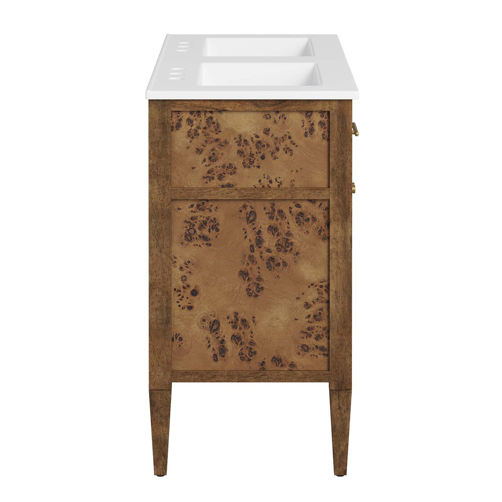 Elysian 48" Wood Double Sink Bathroom Vanity By Modway - EEI-6456 | Bathroom Accessories | Modishstore - 7