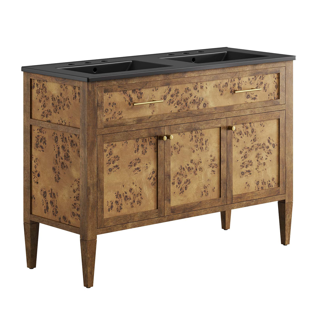 Elysian 48" Wood Double Sink Bathroom Vanity By Modway - EEI-6457 | Bathroom Accessories | Modishstore - 1