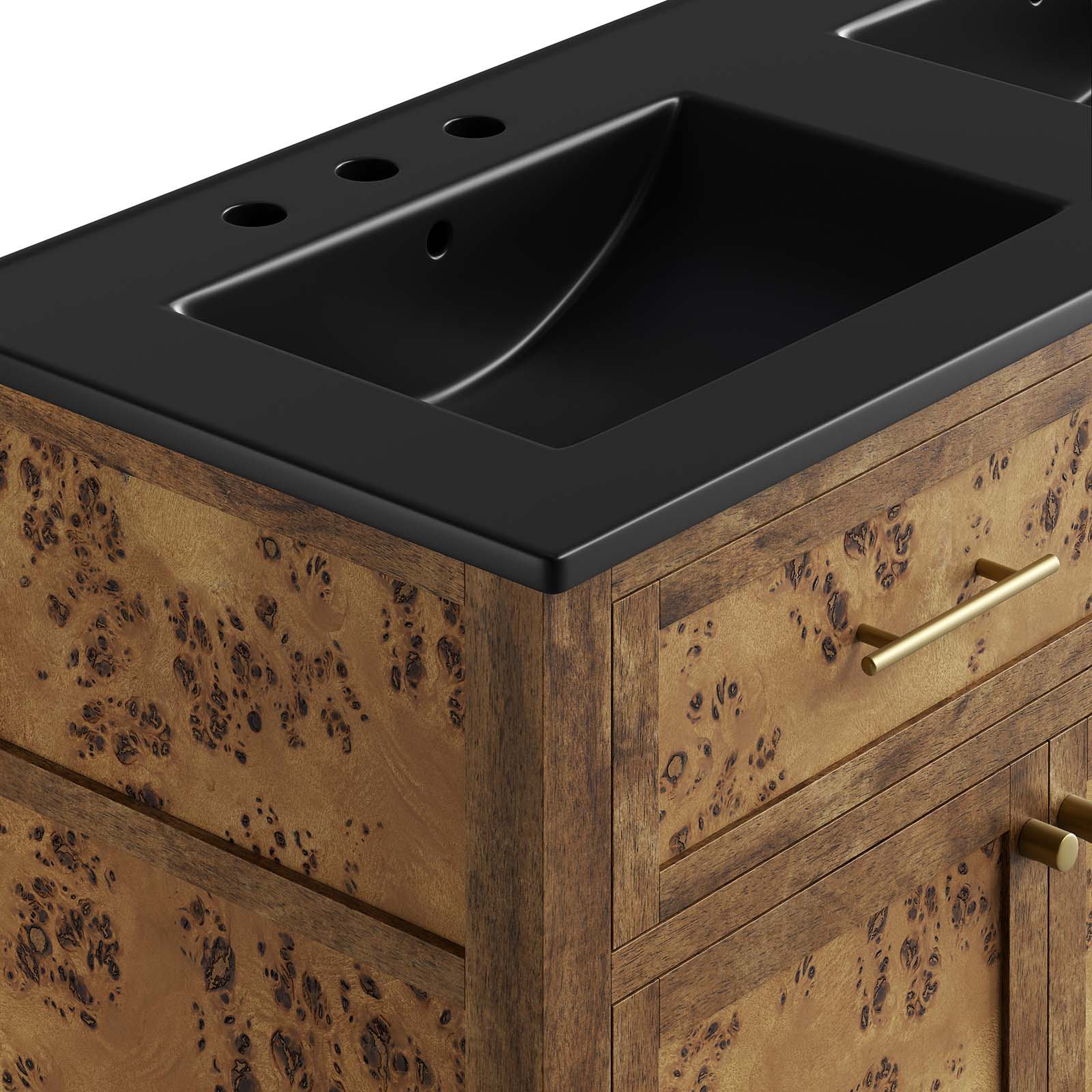 Elysian 48" Wood Double Sink Bathroom Vanity By Modway - EEI-6457 | Bathroom Accessories | Modishstore - 4