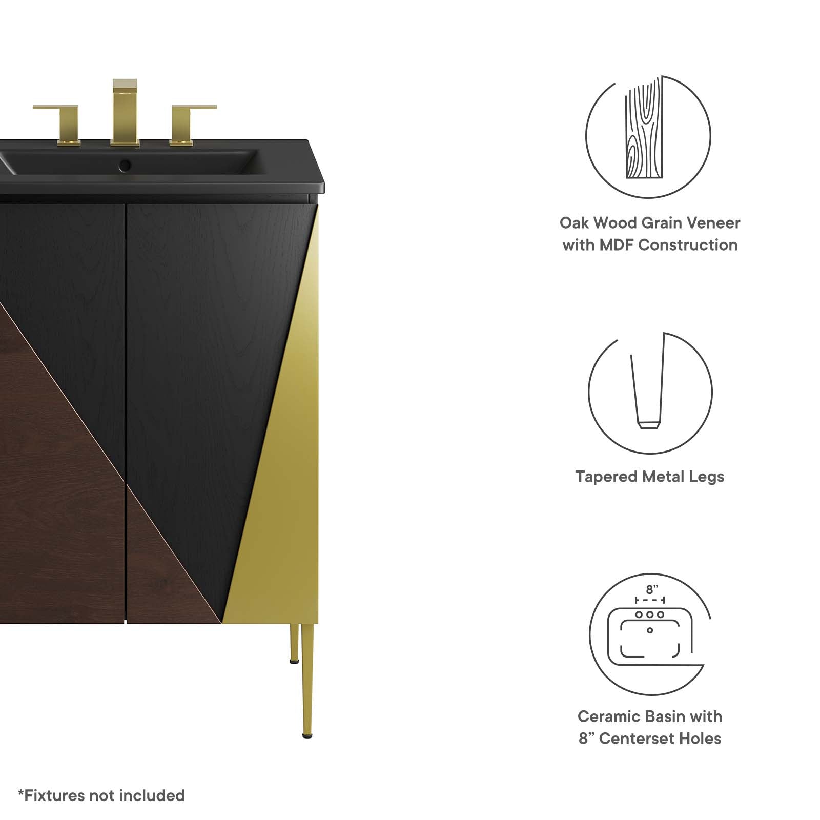 Alchemist 24" Bathroom Vanity By Modway - EEI-6461 | Bathroom Accessories | Modishstore - 6