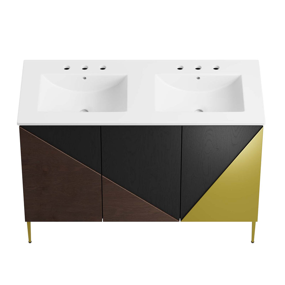 Alchemist 48" Double Sink Bathroom Vanity By Modway - EEI-6468 | Bathroom Accessories | Modishstore - 2