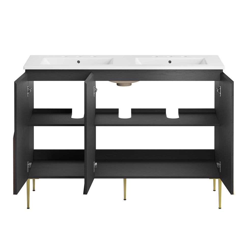 Alchemist 48" Double Sink Bathroom Vanity By Modway - EEI-6468 | Bathroom Accessories | Modishstore - 3