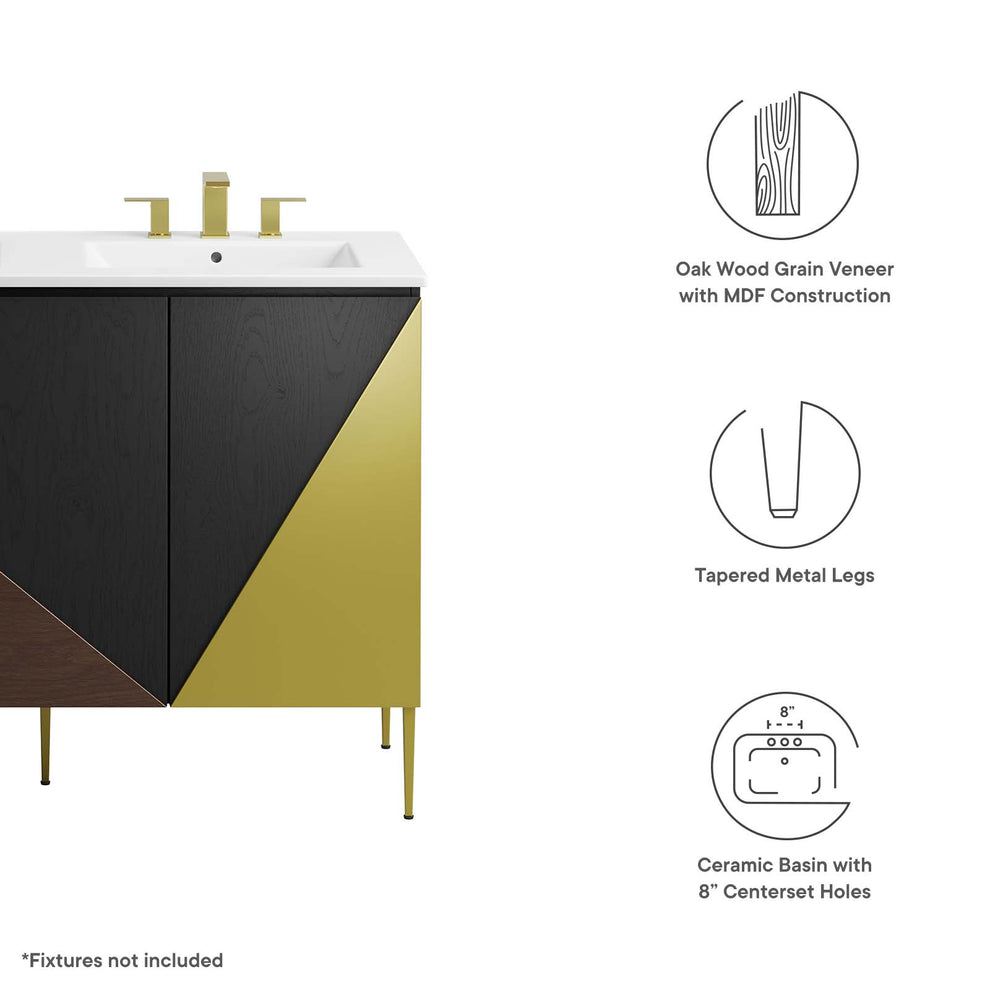 Alchemist 48" Double Sink Bathroom Vanity By Modway - EEI-6468 | Bathroom Accessories | Modishstore - 6