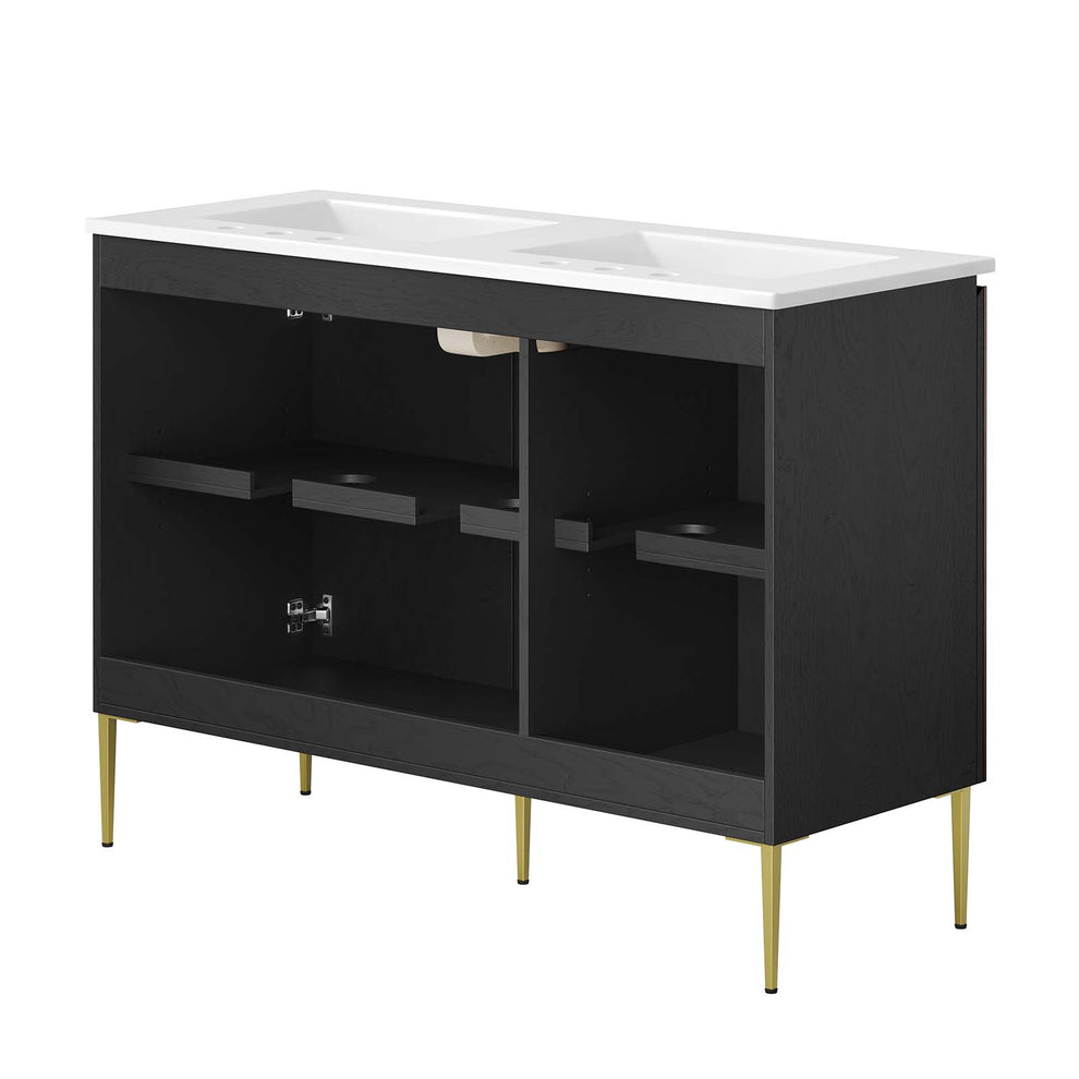 Alchemist 48" Double Sink Bathroom Vanity By Modway - EEI-6468 | Bathroom Accessories | Modishstore - 8