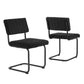 Parity Boucle Dining Side Chairs - Set of 2 By Modway - EEI-6469 | Dining Chairs | Modishstore - 8