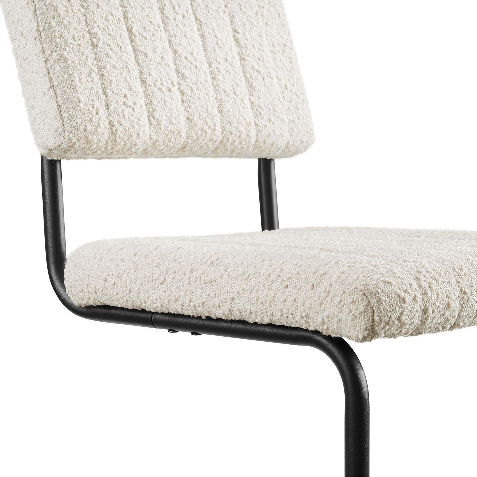 Parity Boucle Dining Side Chairs - Set of 2 By Modway - EEI-6469 | Dining Chairs | Modishstore - 17