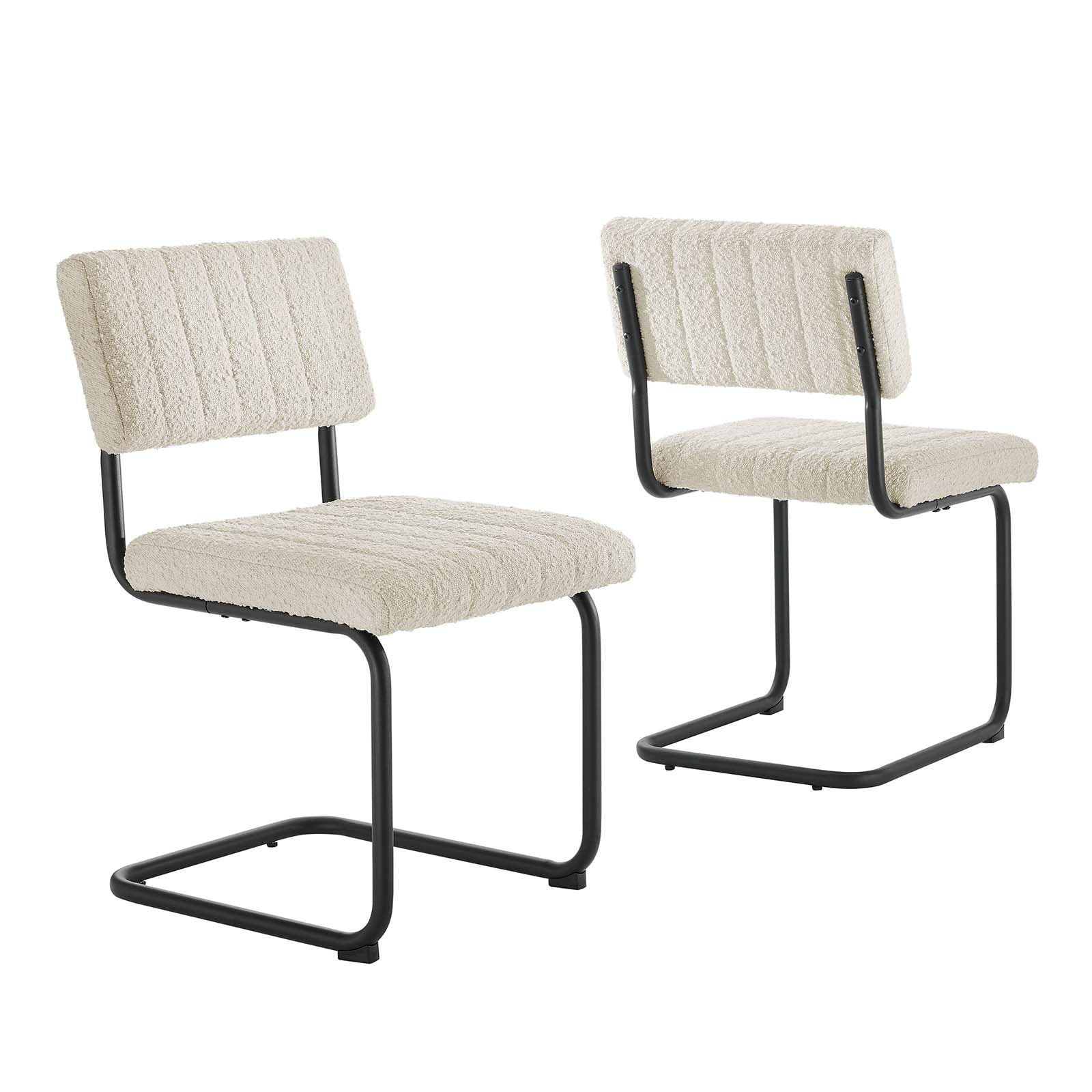 Parity Boucle Dining Side Chairs - Set of 2 By Modway - EEI-6469 | Dining Chairs | Modishstore - 18