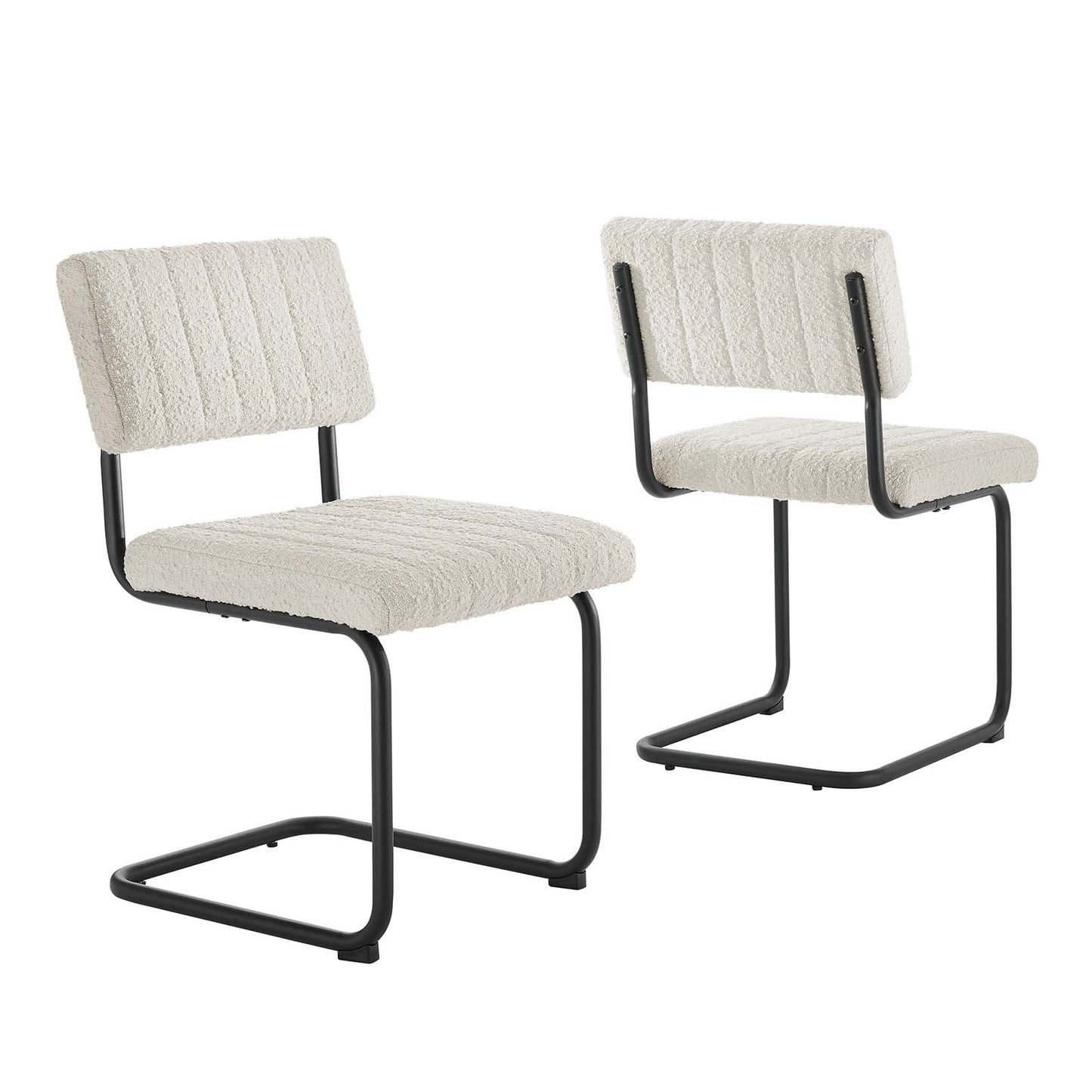 Parity Boucle Dining Side Chairs - Set of 2 By Modway - EEI-6469 | Dining Chairs | Modishstore - 19