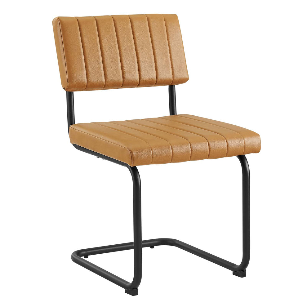Parity Vegan Leather Dining Side Chairs - Set of 2 By Modway - EEI-6470 | Dining Chairs | Modishstore - 2
