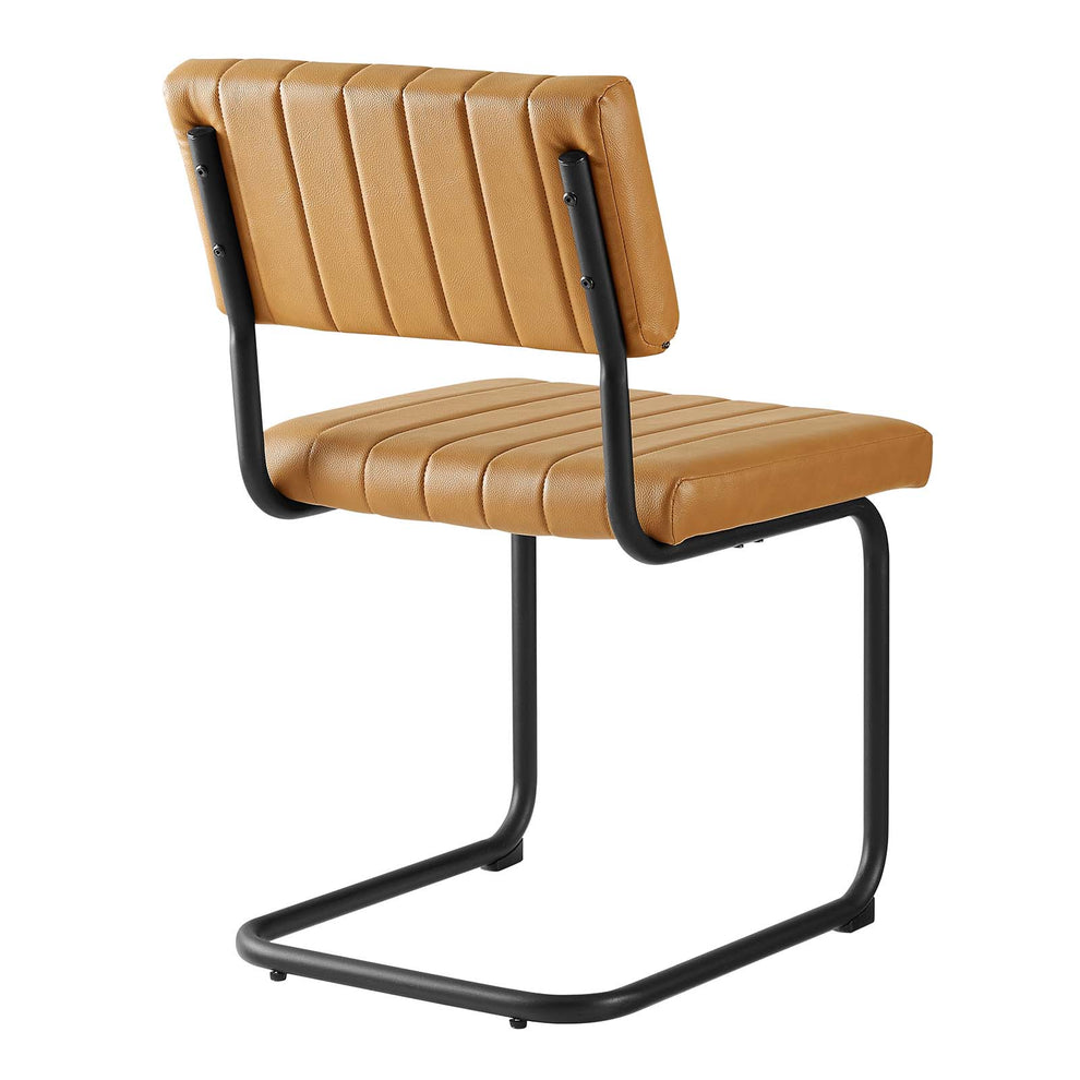 Parity Vegan Leather Dining Side Chairs - Set of 2 By Modway - EEI-6470 | Dining Chairs | Modishstore - 4