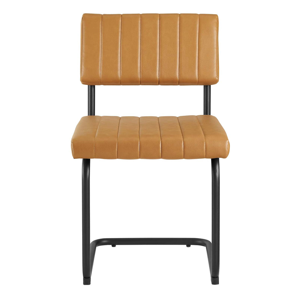 Parity Vegan Leather Dining Side Chairs - Set of 2 By Modway - EEI-6470 | Dining Chairs | Modishstore - 5