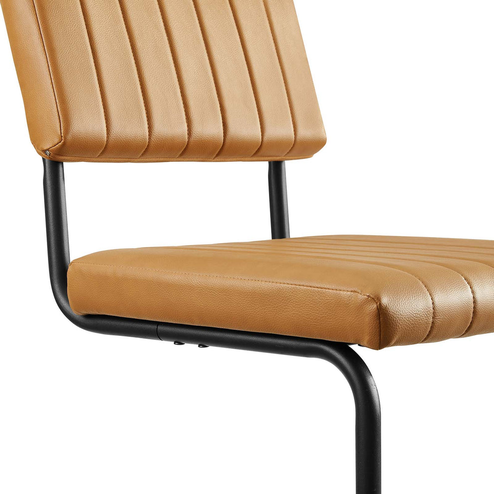 Parity Vegan Leather Dining Side Chairs - Set of 2 By Modway - EEI-6470 | Dining Chairs | Modishstore - 6