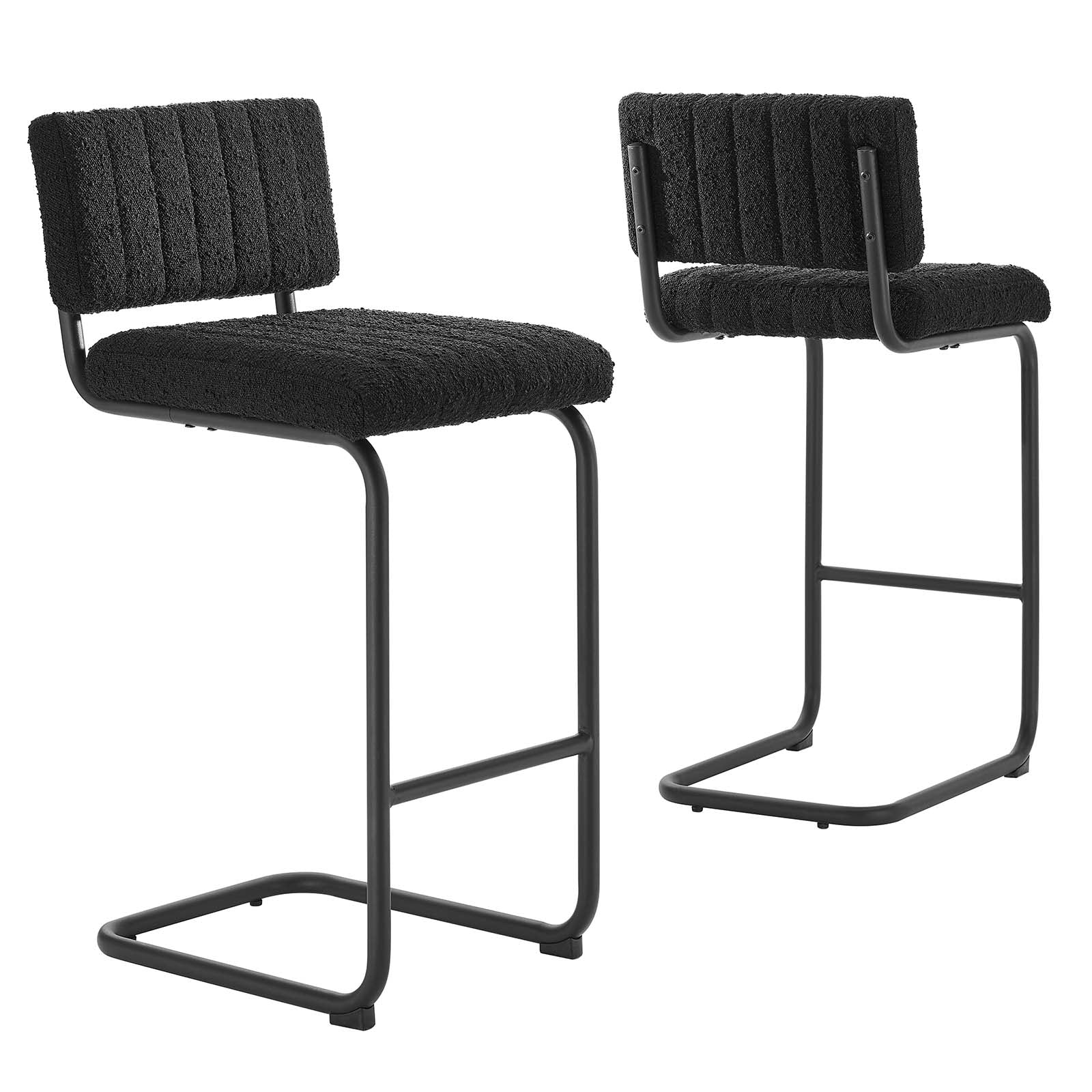 Parity Boucle Counter Stools - Set of 2 By Modway - EEI-6471 | Bar Stools | Modishstore - 8