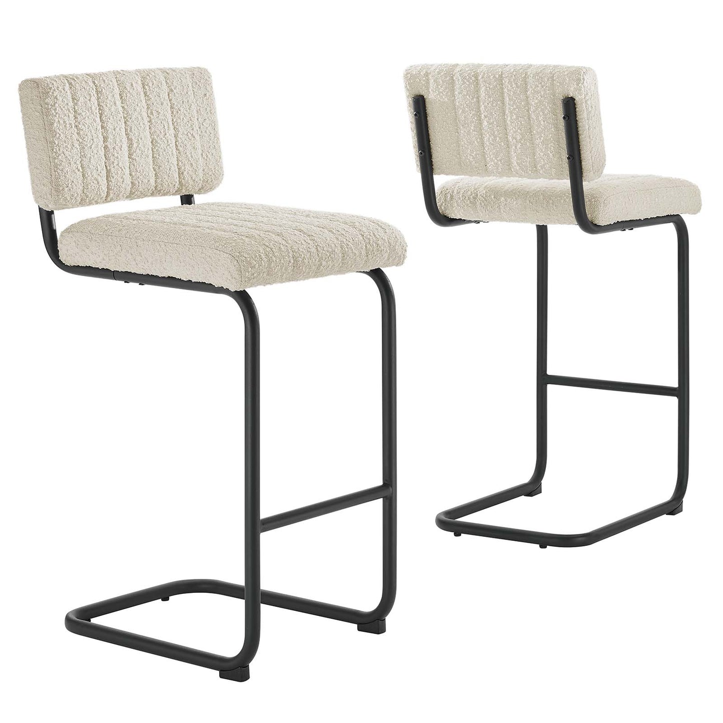 Parity Boucle Counter Stools - Set of 2 By Modway - EEI-6471 | Bar Stools | Modishstore - 18