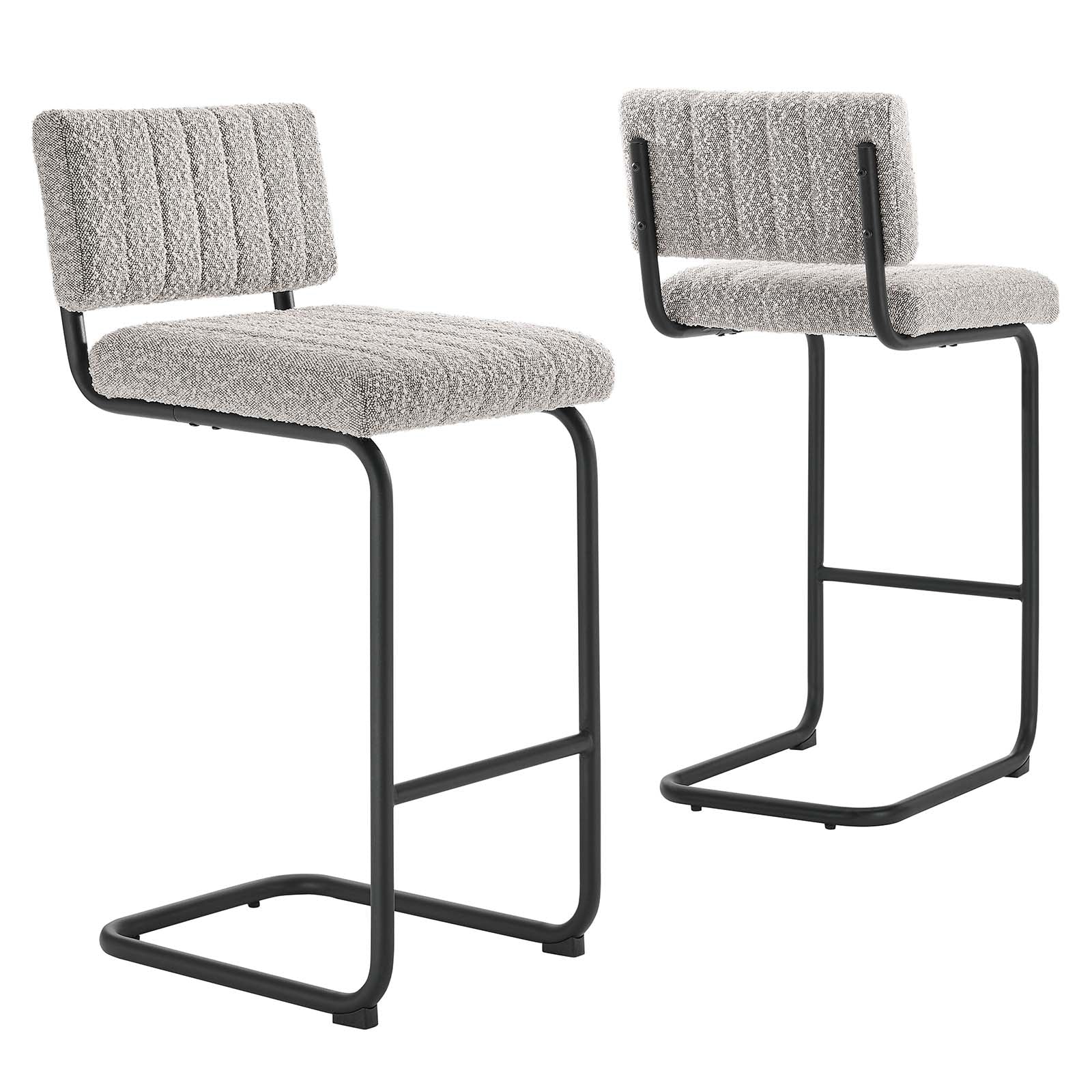 Parity Boucle Counter Stools - Set of 2 By Modway - EEI-6471 | Bar Stools | Modishstore - 28