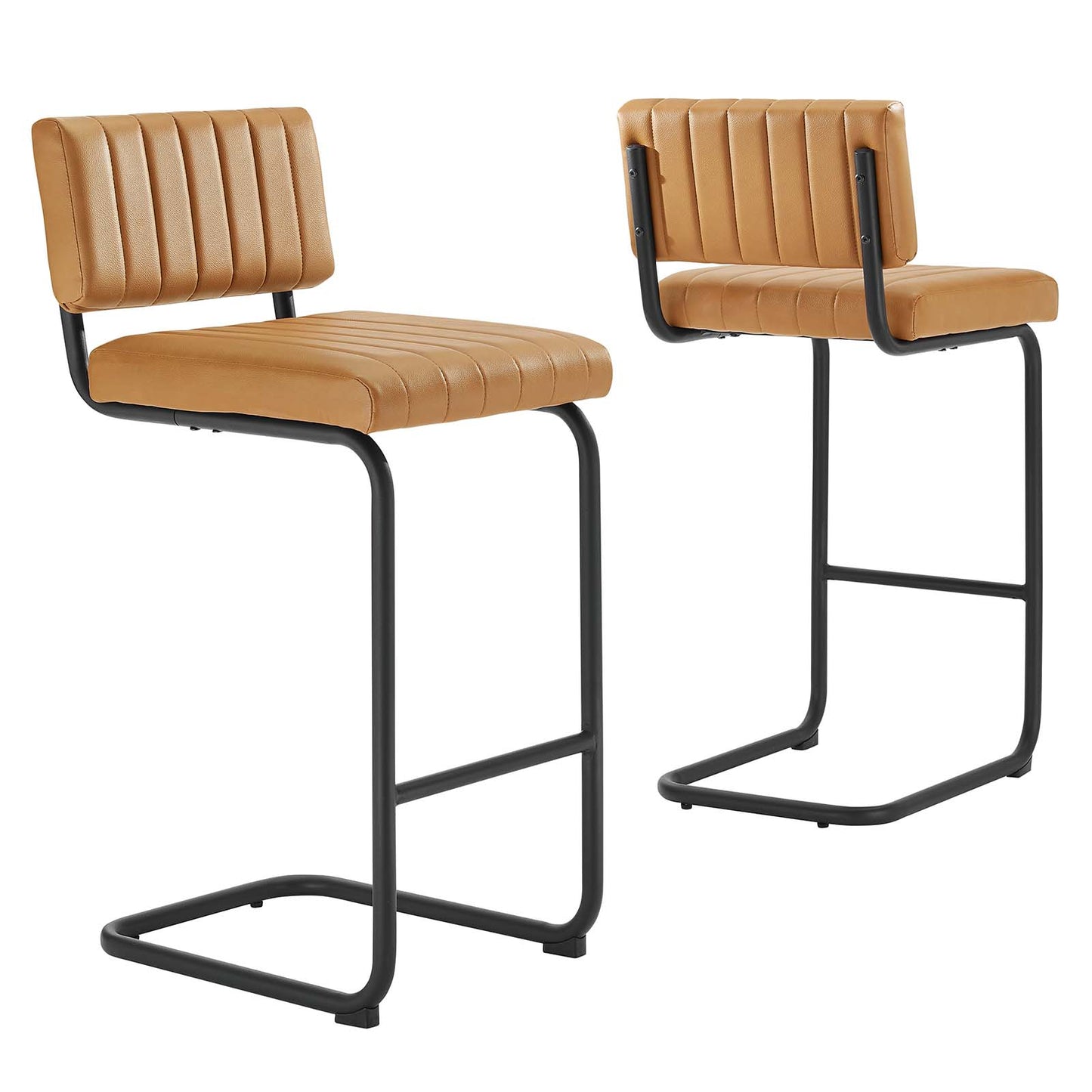 Parity Vegan Leather Counter Stools - Set of 2 By Modway - EEI-6472 | Bar Stools | Modishstore - 8