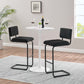 Parity Boucle Bar Stools - Set of 2 By Modway - EEI-6473 | Bar Stools | Modishstore - 1