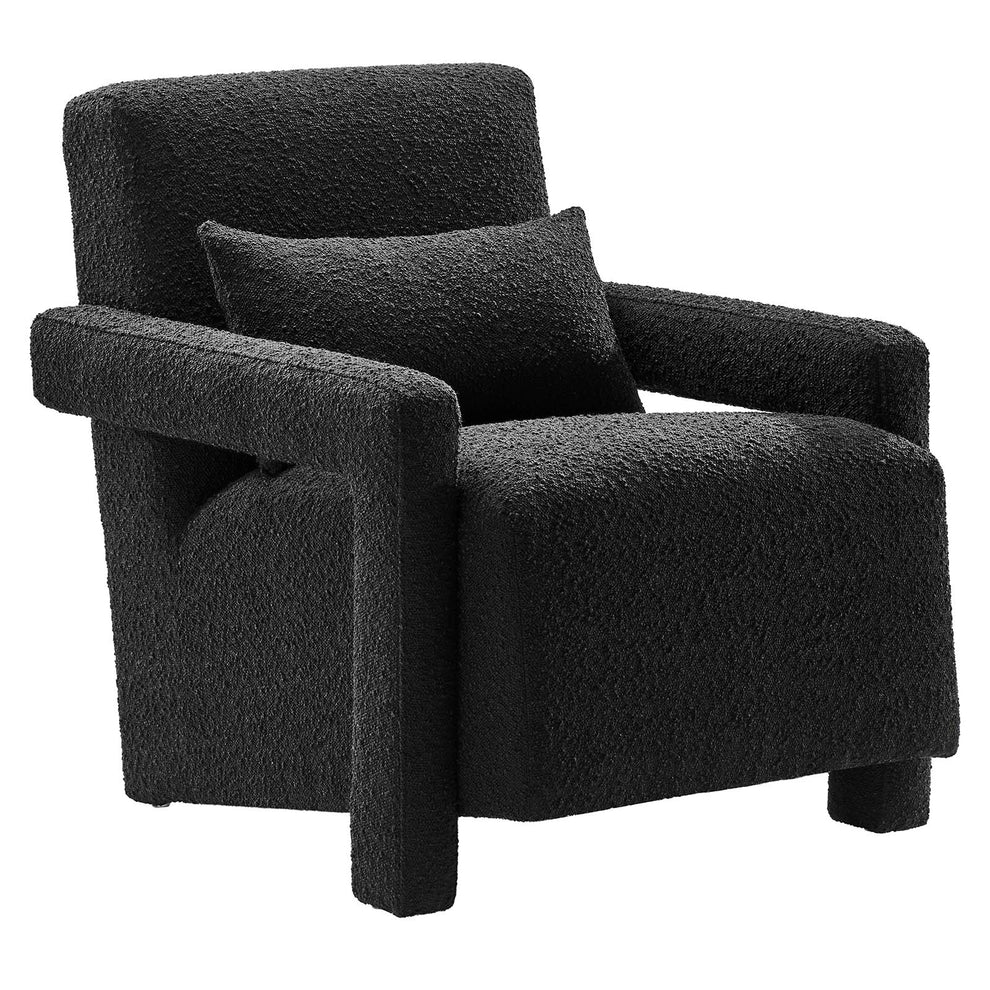 Mirage Boucle Upholstered Armchair By Modway - EEI-6475 | Armchairs | Modishstore - 2
