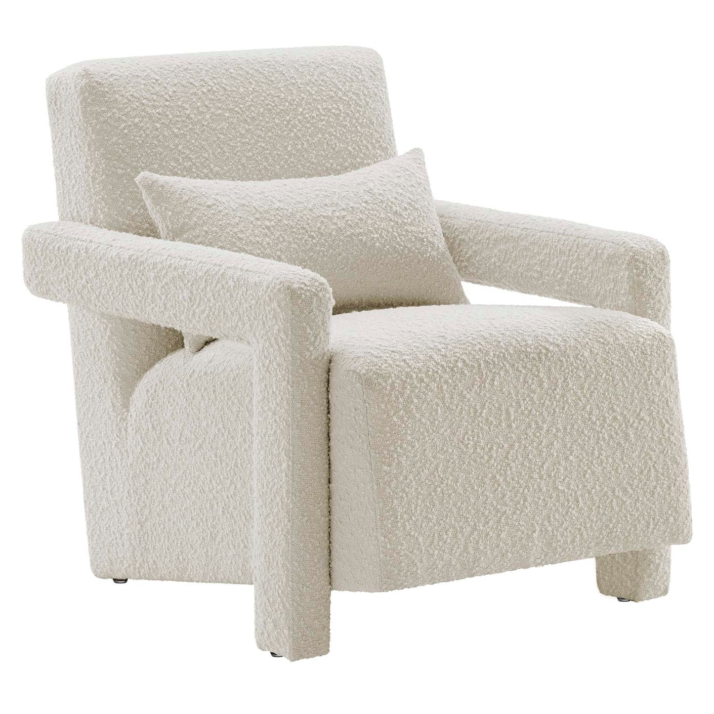 Mirage Boucle Upholstered Armchair By Modway - EEI-6475 | Armchairs | Modishstore - 10