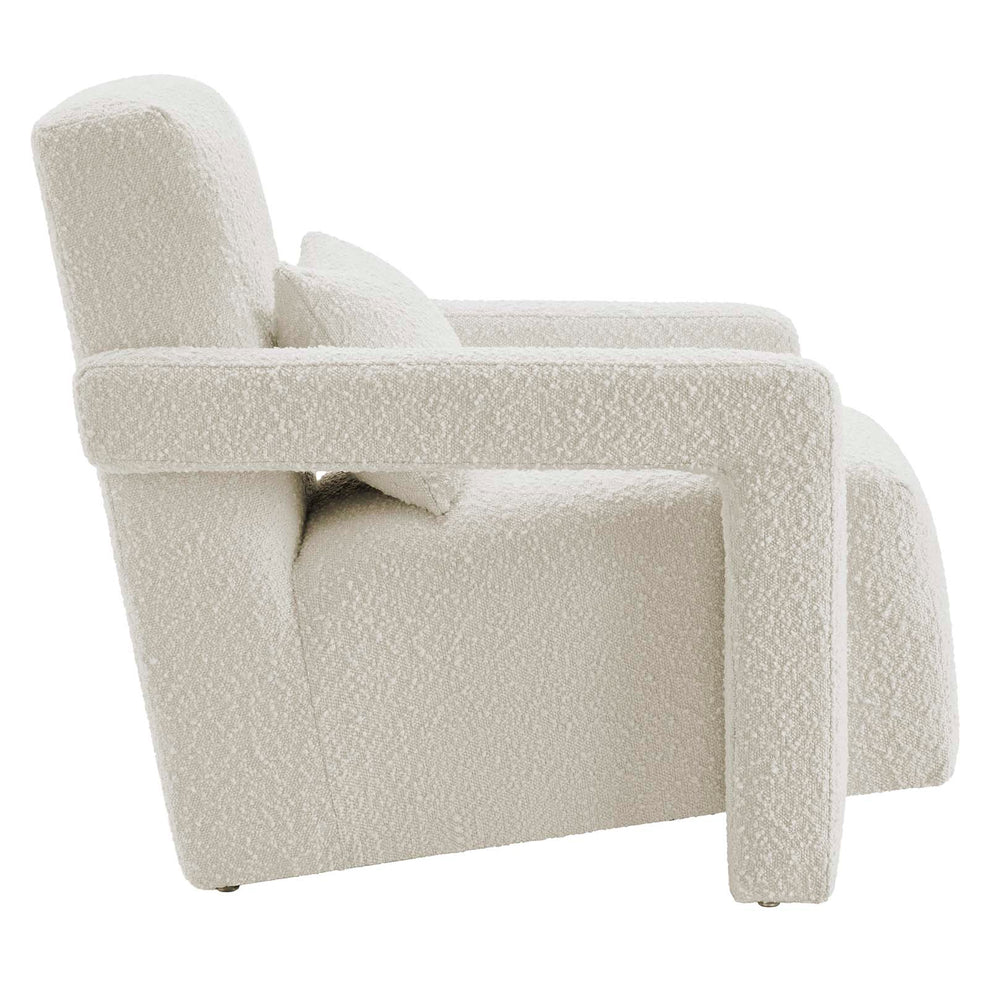 Mirage Boucle Upholstered Armchair By Modway - EEI-6475 | Armchairs | Modishstore - 11