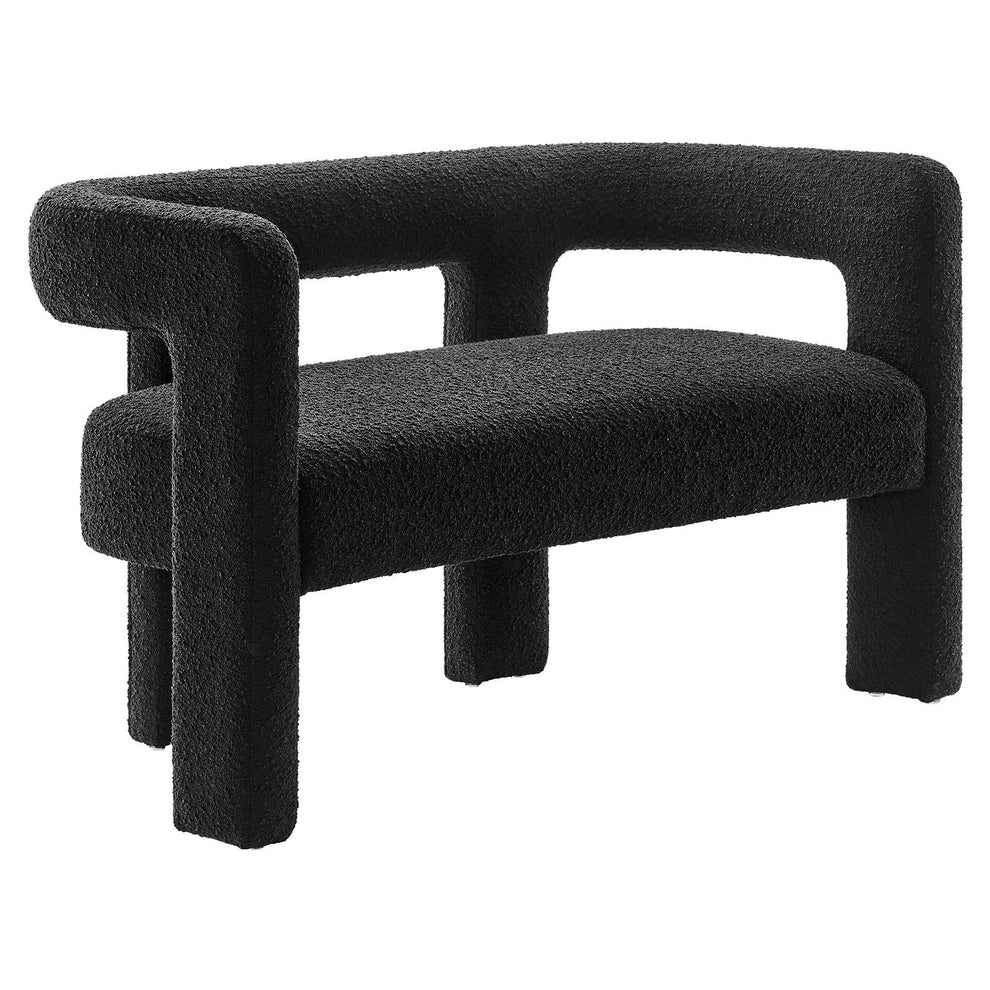 Kayla Boucle Upholstered Loveseat By Modway - EEI-6477 | Loveseats | Modishstore - 1