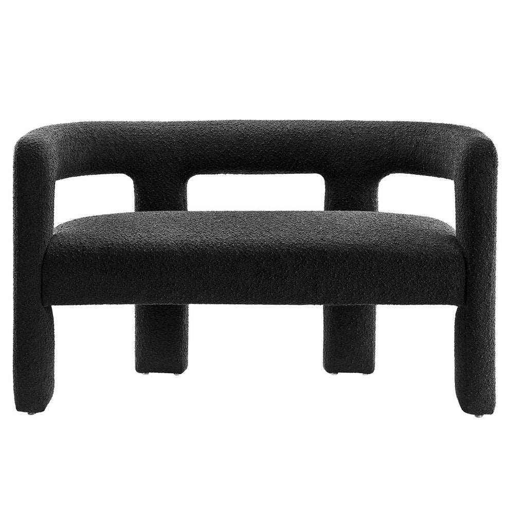 Kayla Boucle Upholstered Loveseat By Modway - EEI-6477 | Loveseats | Modishstore - 5