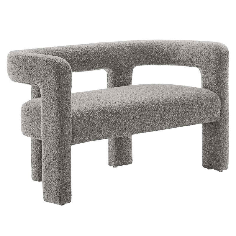 Kayla Boucle Upholstered Loveseat By Modway - EEI-6477 | Loveseats | Modishstore - 18