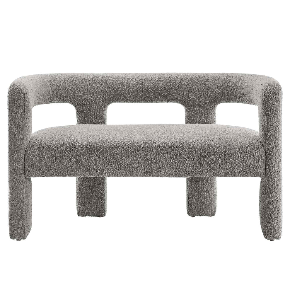 Kayla Boucle Upholstered Loveseat By Modway - EEI-6477 | Loveseats | Modishstore - 21