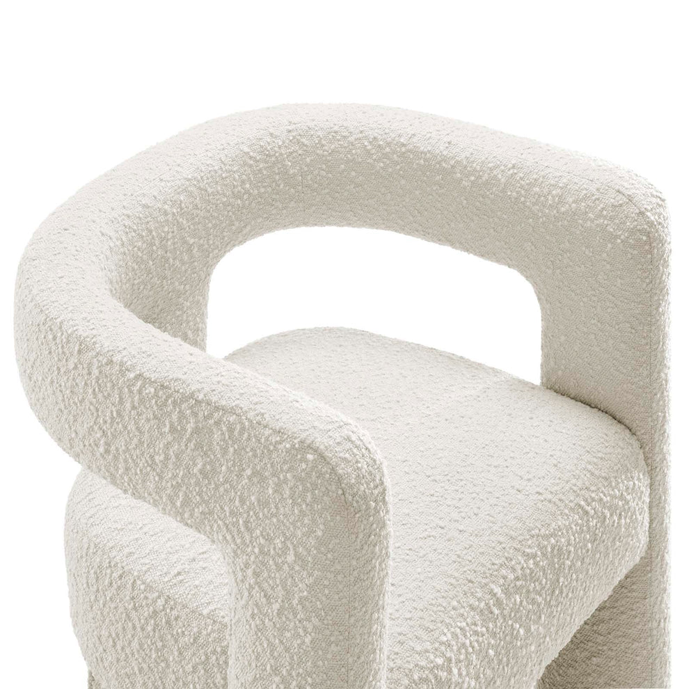 Kayla Boucle Upholstered Armchair By Modway - EEI-6479 | Armchairs | Modishstore - 14