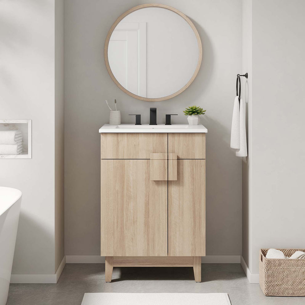 Miles 24” Bathroom Vanity By Modway - EEI-6482 | Bathroom Accessories | Modishstore - 12