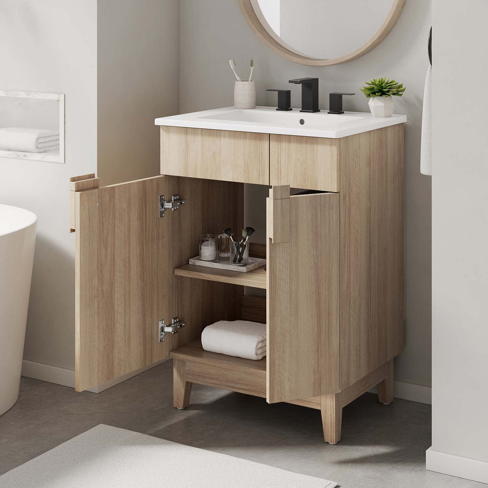 Miles 24” Bathroom Vanity By Modway - EEI-6482 | Bathroom Accessories | Modishstore - 13
