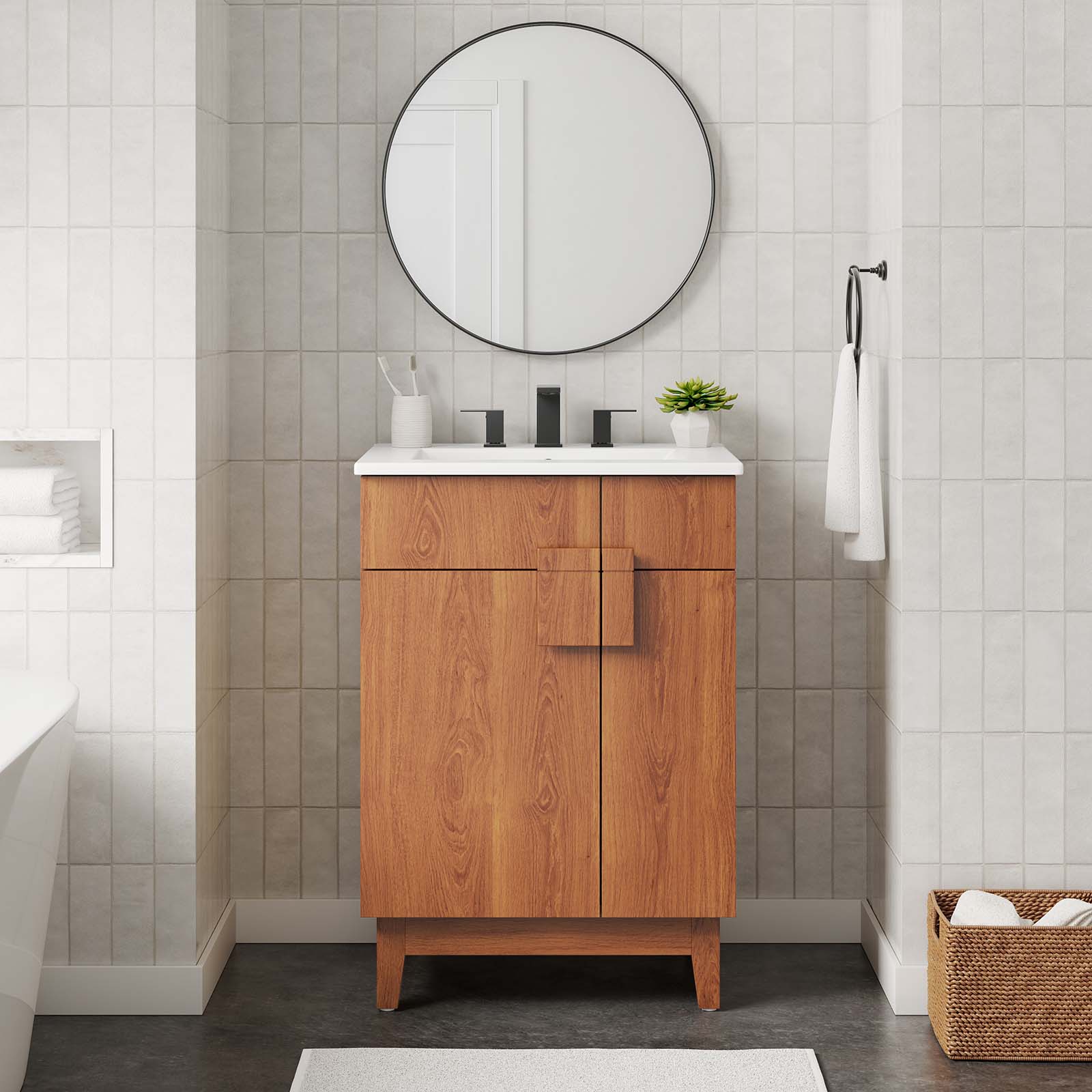 Miles 24” Bathroom Vanity By Modway - EEI-6482 | Bathroom Accessories | Modway - 22