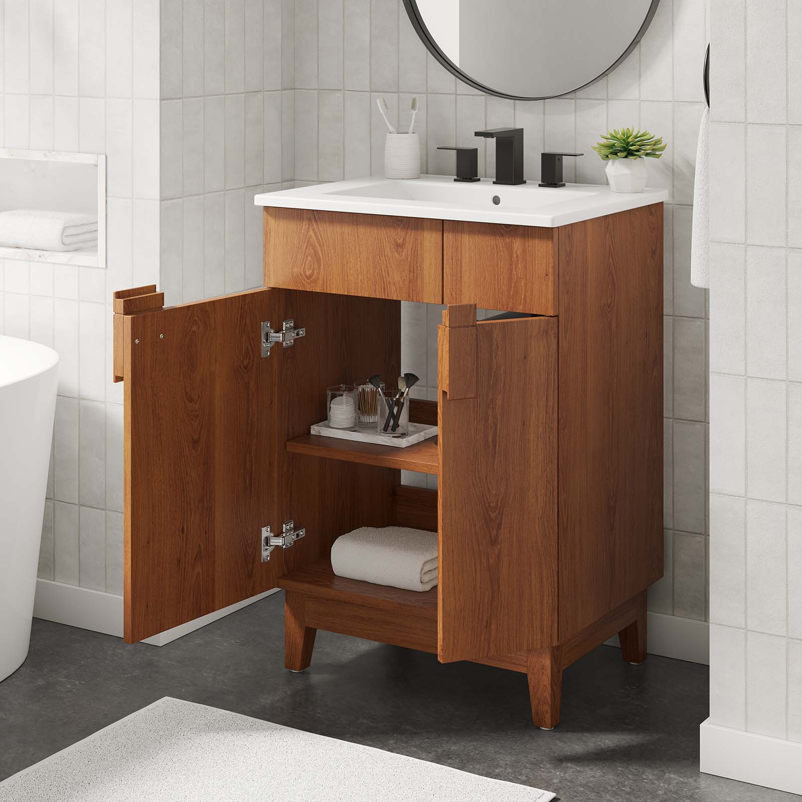 Miles 24” Bathroom Vanity By Modway - EEI-6482 | Bathroom Accessories | Modway - 23