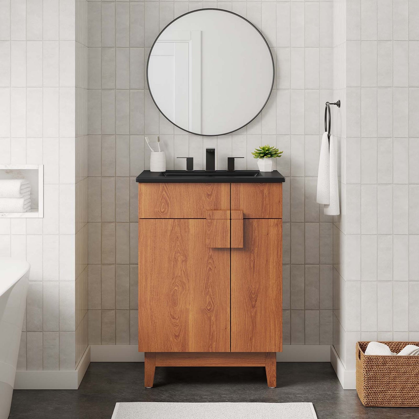 Miles 24” Bathroom Vanity By Modway - EEI-6483 | Bathroom Accessories | Modishstore - 22