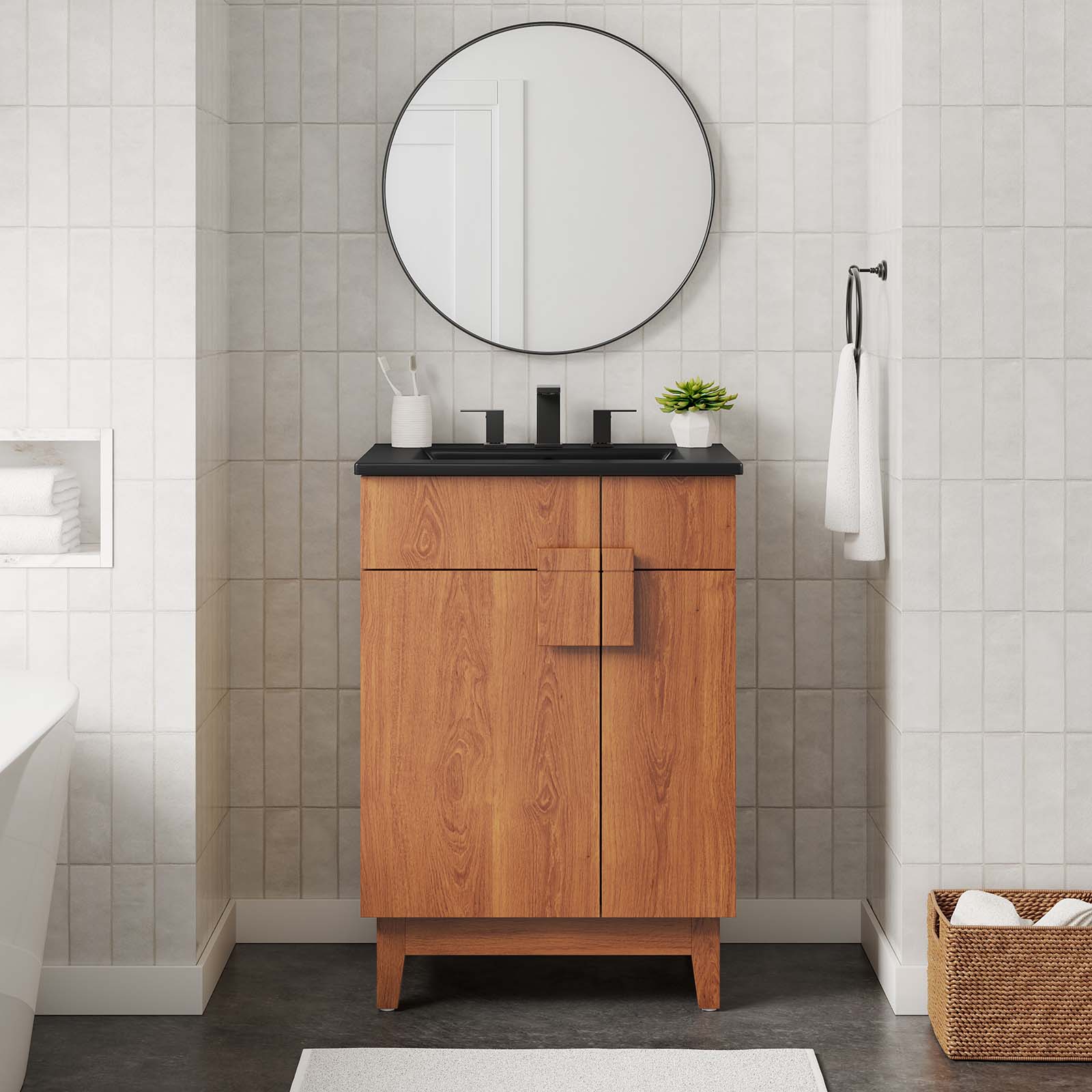 Miles 24” Bathroom Vanity By Modway - EEI-6483 | Bathroom Accessories | Modway - 22