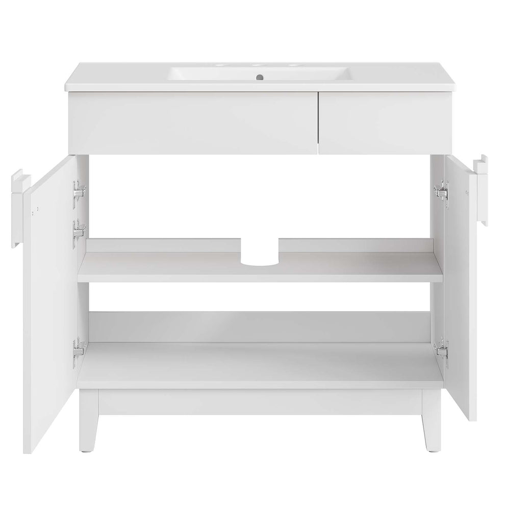 Miles 36” Bathroom Vanity By Modway - EEI-6484 | Bathroom Accessories | Modishstore - 36