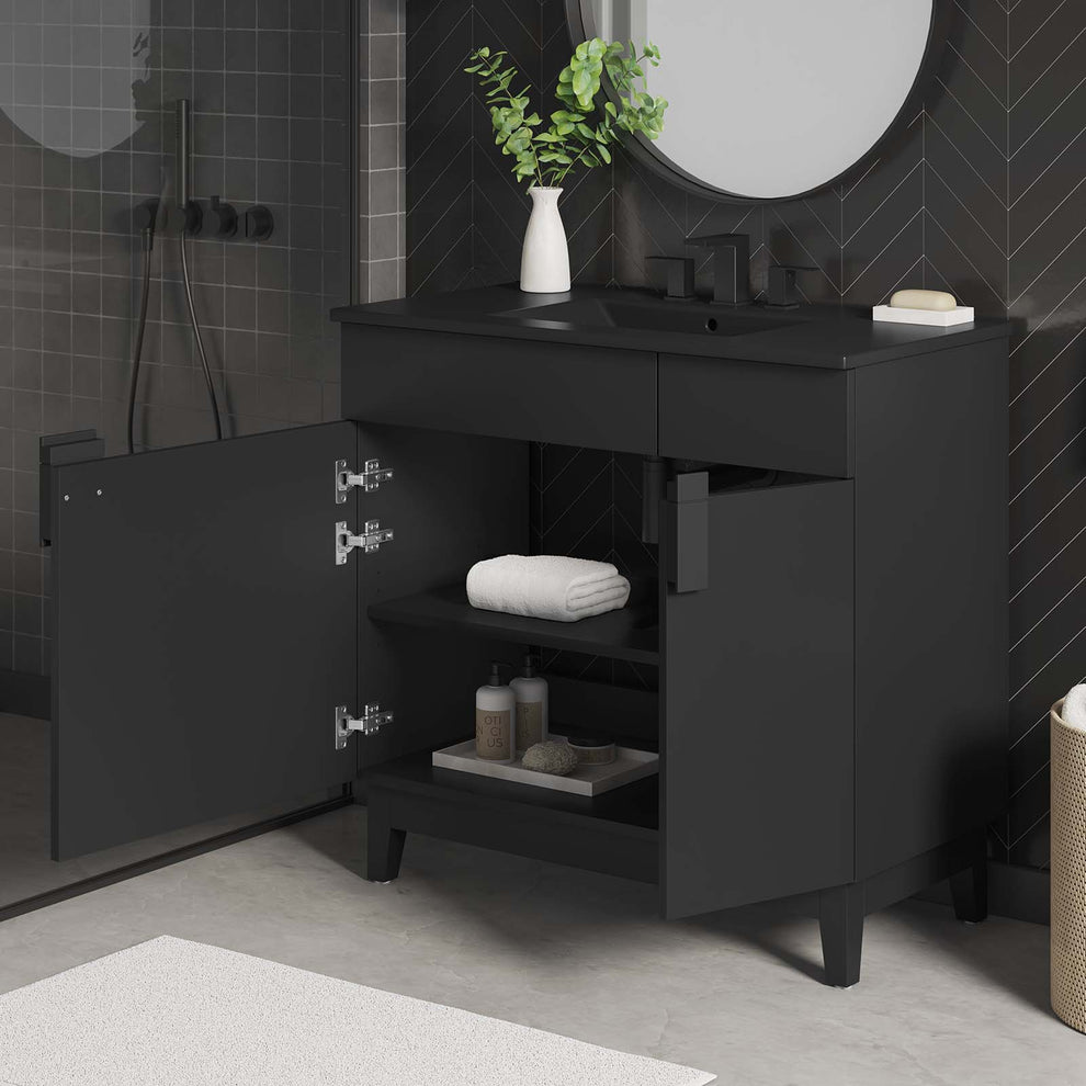 Miles 36” Bathroom Vanity By Modway - EEI-6485 | Bathroom Accessories | Modishstore - 3