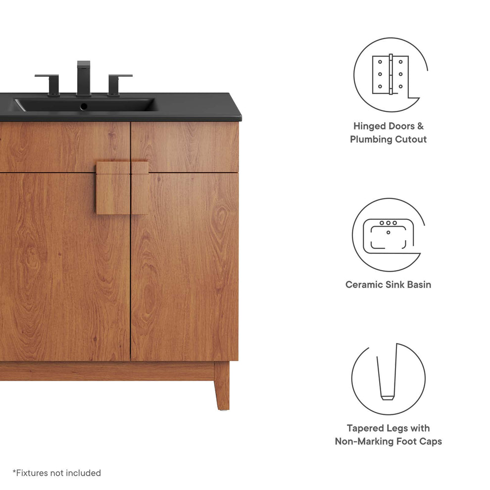 Miles 36” Bathroom Vanity By Modway - EEI-6485 | Bathroom Accessories | Modishstore - 30